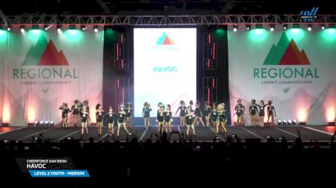 CheerForce San Diego - Havoc [2025 L2 Youth - Medium Day 1] 2025 The West Regional Summit & The Recreational Summit