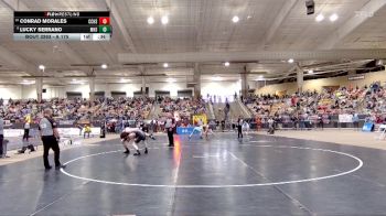 A 175 lbs Cons. Round 2 - Conrad Morales, Cocke Co. High School vs Lucky Serrano, Munford High School