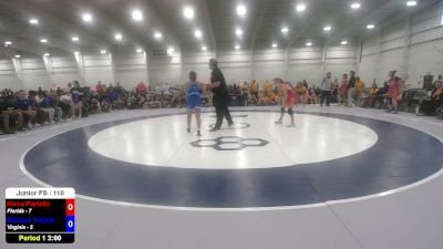 110 lbs Kiera Partello, Florida vs Sarissa Tucker, Virginia