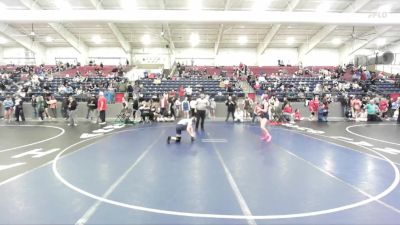 110 lbs Champ. Round 1 - Faye Wiberg, Mountain Crest vs Braylee Colman, Layton