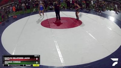 125 lbs Quarterfinal - Kaitlyn Delatorre-Jackson, Nevada vs Keanna Conrad, Idaho