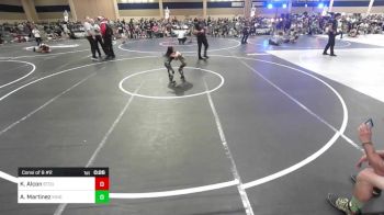 40 lbs Consi Of 8 #2 - Kiah Alcon, Stout Wr Ac vs Alina Martinez, Kingdom WC