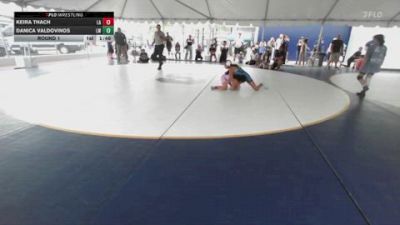 90 lbs Round 1 - Keira Thach, Lab Academy vs Danica Valdovinos, Legacy WC