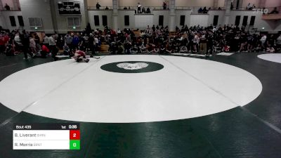 144 lbs Consi Of 16 #2 - Benjamin Liverant, Sharon vs Rhain Morris, Braintree