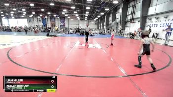 48 lbs Rd# 2 10:30am Friday - Liam Miller, Iowa Black vs Kellen Bushaw, Team New Mexico