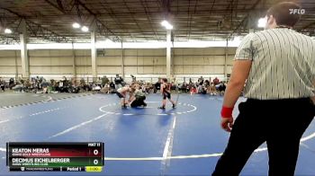 75+ Round 3 - Keaton Meras, Idaho Gold Wrestlling vs Decimus Eichelberger, Hawk Wrestling Club