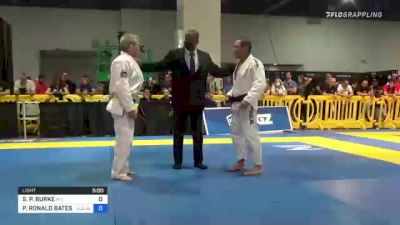 SEAN P. BURKE vs PERRY RONALD BATESON 2021 World Master IBJJF Jiu-Jitsu Championship
