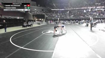 Cons. Round 2 - Teagan Vining, St. Thomas More vs Tahnie Yellowhawk, Sully Buttes