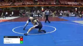 130 lbs Semifinal - Leandro Araujo, Matpac Wrestling ND vs Dane Arrants, GI Grapplers