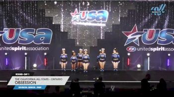 The California All Stars - Ontario - Obsession [2023 L2.1 Senior - PREP Day 1] 2023 USA All Star Super Nationals