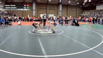 126 lbs Cons. Round 5 - Brody Heusel, Piedmont vs Joseph Drewry, Christian Brothers High School