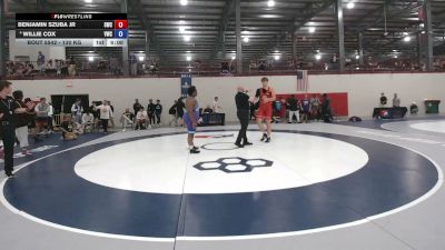 130 kg 3rd Place Match - Benjamin Szuba Jr, Southwest Wrestling Club vs Willie Cox, Vallo Wrestling Club