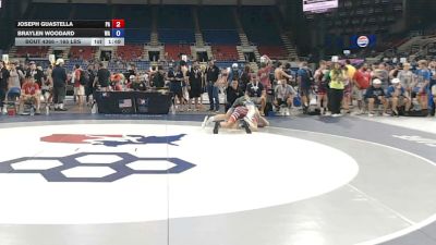 165 lbs Cons. Sub-rd Of 32 - Joseph Guastella, Pennsylvania vs Braylen Woodard, Washington