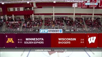 2018 Minnesota vs Wisconsin | Big Ten Women's Hockey