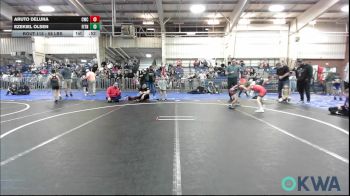 58 lbs Semifinal - Aruto DELUNA, CacheWrestlingClub vs Ezekiel Olsen, Fitness Fight Factory Wrestling Club