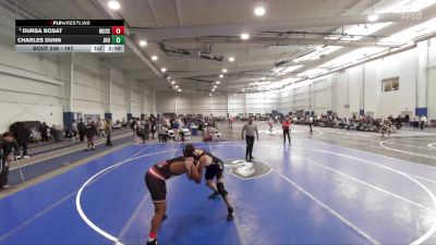 197 lbs Cons. Round 4 - Charles Dunn, Johns Hopkins vs Dursa Bosat, Muskingum