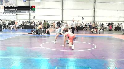 126 lbs Round Of 128 - Mattex Adams, NC vs Weston Smith, UT