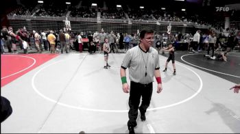 65 lbs Quarterfinal - Rory Catellier, Casper WC vs Titus Fouts, Ridge WC