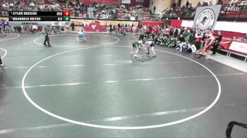 98 lbs Semifinal - Brannick Reyes, Blackfoot vs Cyler Beeson, Middleton