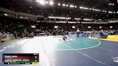 144 lbs Champ. Round 1 - Tommy Weiss, Glacier Peak vs Gabriel Mendoza- Acoltzi, Liberty (Issaquah)
