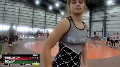 122 lbs Finals (8 Team) - Brooklyn Askew, Big Money Movin vs Kandice Spry, NE United