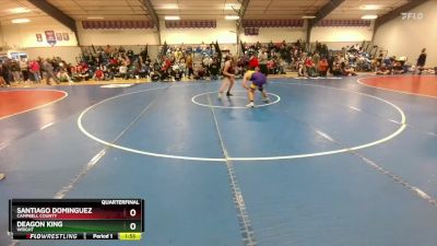 175B Quarterfinal - Deagon King, Wright vs Santiago Dominguez, Campbell County