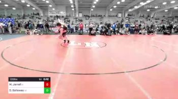 220 lbs Consi Of 4 - Michael Jarrell, RI vs Dylan Galloway, GA