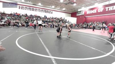 46-52 lbs Rr Rnd 3 - Brylynn Revier, Morrison Takedown Club vs Lillian Shuemake, Pirate Wrestling Club