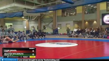 132 lbs Braxton Wolgemuth, Camp Hill Hs vs Tyler Wenzel, Powell