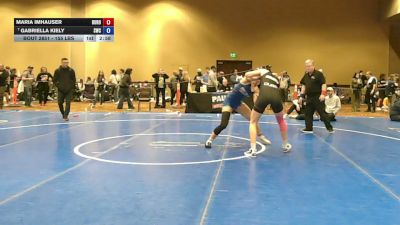 155 lbs 3rd Place Match - Maria Imhauser, Duro vs Gabriella Kiely, Southside Wrestling Club