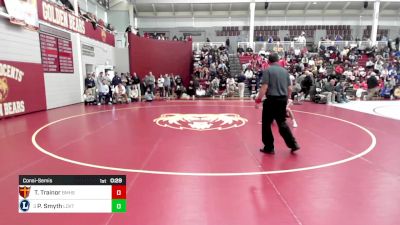 132 lbs Consolation - Trey Trainor, Brother Martin vs Patrick Smyth, The Lovett School