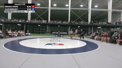 145 lbs Makayla Dixon, Nebraska vs Allie Nedelsky, Indiana