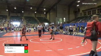 100 lbs Consolation - Ralph Paradiso, Titletown Wrestling Academy vs Jackson Douglas, Unattached