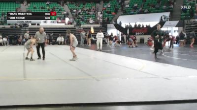 6A 106 lbs Cons. Semi - Jon Boone, Gardendale Hs vs Dane Mcentyre, Southside Gadsden