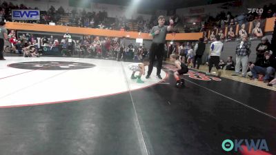 46 lbs Quarterfinal - KianRay Maine, Lexington Wrestling Club vs Grayson Hale, Standfast OKC