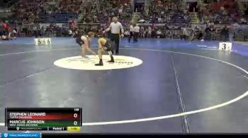 138 lbs Cons. Round 3 - Marcus Johnson, West Fargo Sheyenne vs Stephen Leonard, Turtle Mountain