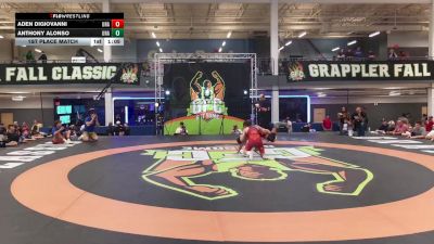 110 lbs 1st Place Match - Aden DiGiovanni, Unattached vs Anthony Alonso, Unattached