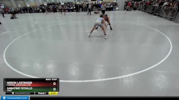 102 lbs Cons. Round 5 - Anson Lastinger, Cardinal Wrestling Club vs Sabatino Sciullo, CRWC