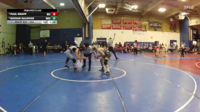 144 lbs 3rd Place Match - Paul Knapp, Martin Luther King vs Nathan Saldivar, Rancho Cucamonga