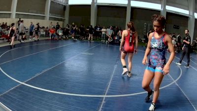 105 lbs Cons. Semis - Olivia Hall, Utah vs Cameron Hodge, Colorado