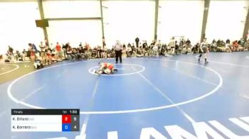 40 kg Final - Keneau Dillard, Beca Gold vs Kamdyn Borrero, Bad Karma