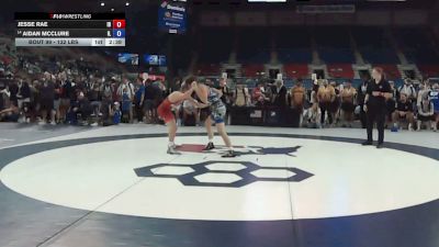 132 lbs Champ. Rd Of 128 - Jesse Rae, Idaho vs Aidan McClure, Illinois