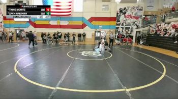 120 lbs Cons. Round 2 - Tighe Moritz, Central vs Zach Gregory, South