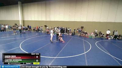 140 lbs Round 1 - Carter Goodwin, Empire Battle School vs Jason Rees, Warrior Wrestling Club