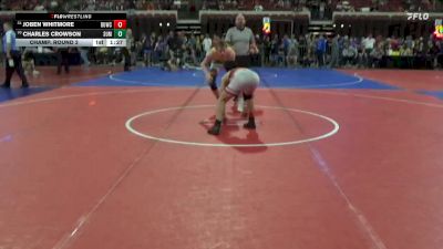 123 lbs Champ. Round 2 - Charles Crowson, Helena Wrestling Club vs Joben Whitmore, Upper Valley Aces