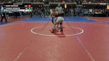 123 lbs Champ. Round 2 - Charles Crowson, Helena Wrestling Club vs Joben Whitmore, Upper Valley Aces