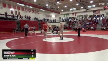 165 lbs Semifinal - Dawson Fish, Dubuque Hempstead vs Wyatt Hass, Davenport West