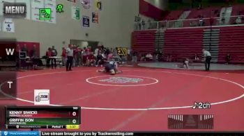 160 lbs Quarterfinal - Griffin Ison, Brownsburg vs Kenny Siwicki, Marmion Academy
