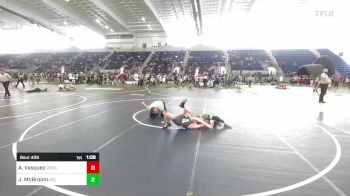 120 lbs Quarterfinal - Adam Vasquez, Rough House vs Jaxson McBroom, Atc