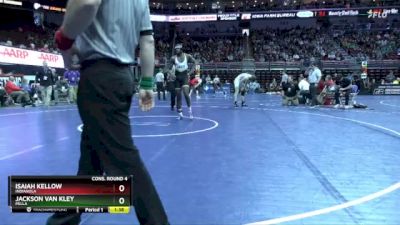 3A-190 lbs Cons. Round 4 - Jackson Van Kley, Pella vs Isaiah Kellow, Indianola